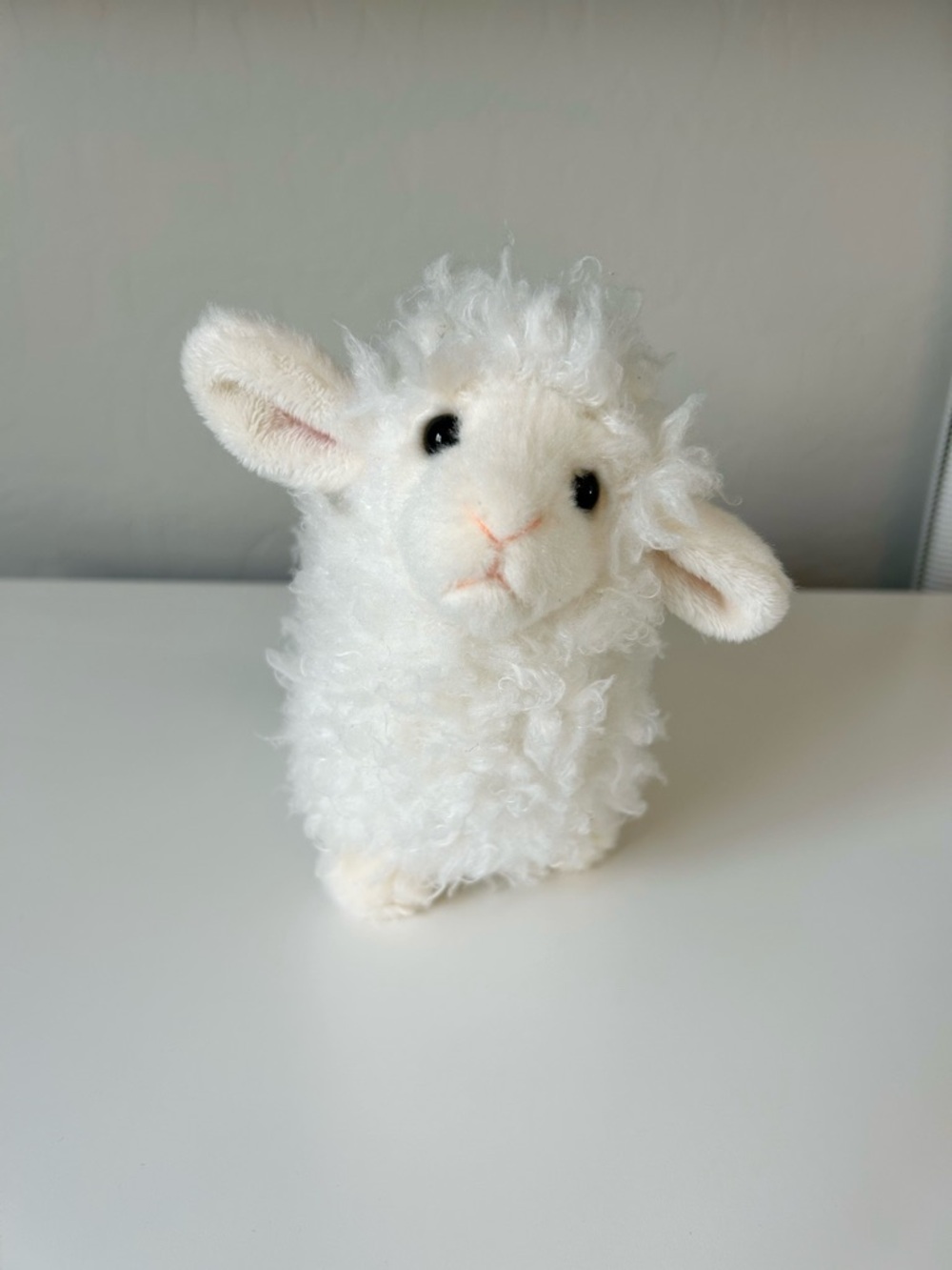 Douglas Lil' Toula Lamb Plush Toy | Sheep Stuffed Animal White